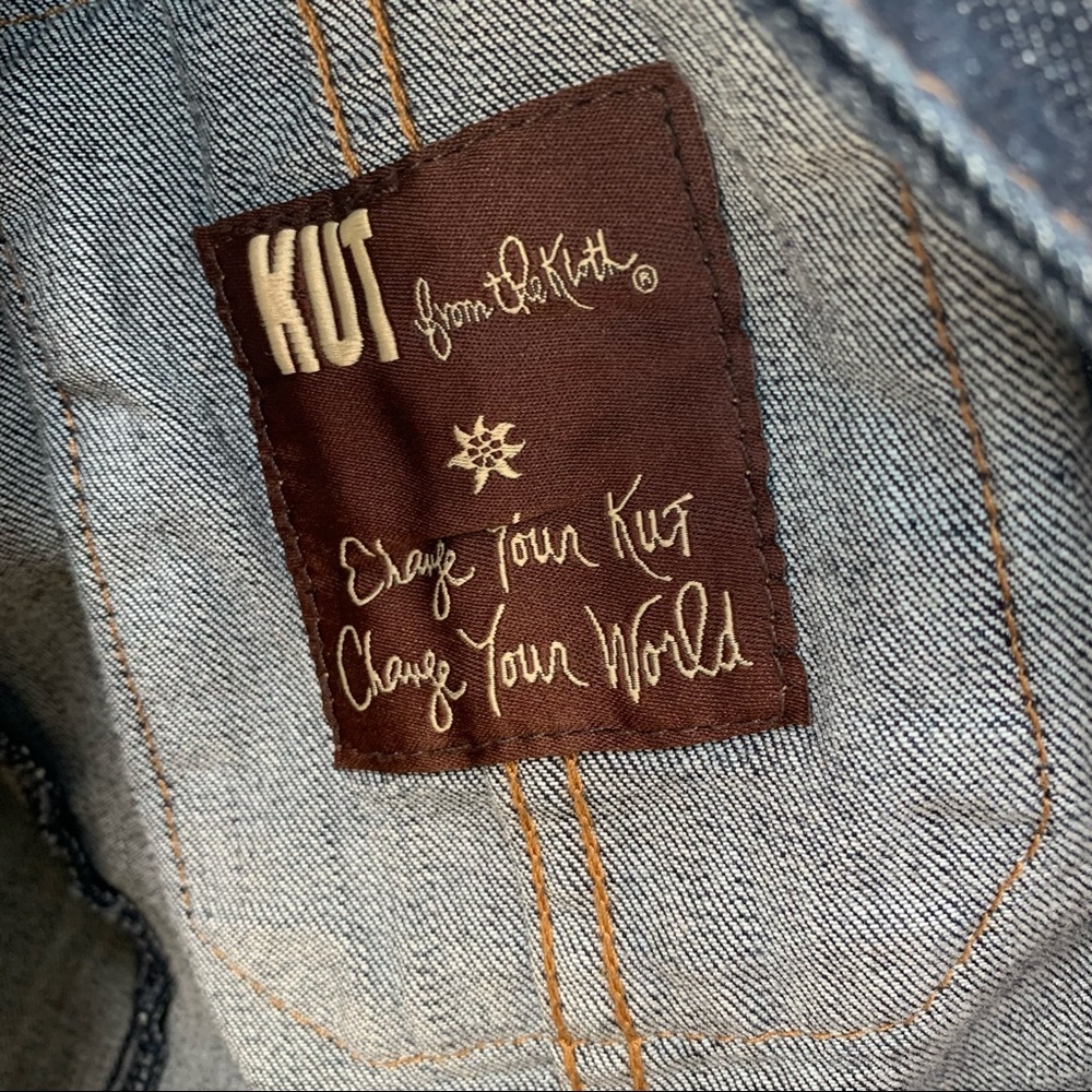 Kut from the Kloth Denim Jean Jacket - Picture 9 of 9